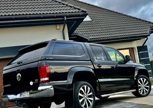 Volkswagen Amarok cena 165000 przebieg: 62000, rok produkcji 2018 z Siedliszcze małe 742